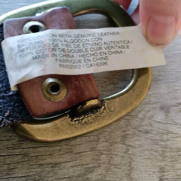 Lucky Brand Patchwork Multicolor Leather Bohemian Belt‎ Sz 28 - Picture 5 of 10